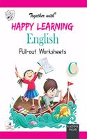 Happy Learning Pullout Worksheets English C for UKG