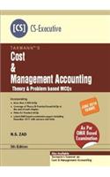 Cost & Management Accounting-Theory & Problem based MCQs (CS-Executive)(for June 2018 Exams)