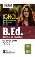 Arihant IGNOU B.ed Entrance Exam Solved Papers For 2024 Exams