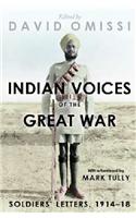 Indian Voices Of The Great War : Soldiers’ Letters, 1914–1918