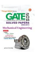 GATE 2014 Solved Papers 2000-2013 (Mechanical Engineering)