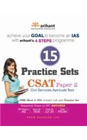 15 Practice Sets - Csat Paper-2 (Civil Services Aptitude Test)- English