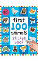 First 100 Stickers: Animals