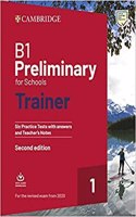 B1 Preliminary for Schools Trainer 1 for the Revised Exam from 2020 with Audio DVD South Asia Editio