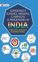 Government Schemes, Missions, Campaigns And Programmes In India