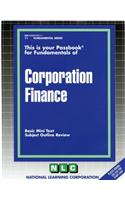 Corporation Finance