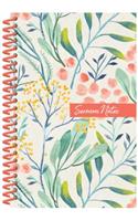 Sermon Notes Journal [Floral]