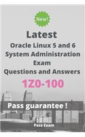 Latest Oracle Linux 5 and 6 System Administration Exam 1Z0-100 Questions and Answers