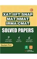 XAT, IIFT, SNAP, MAT, NMAT, IRMA, CMAT Solved Papers