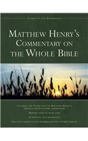 Matthew Henry's Commentary on the Whole Bible