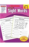 Scholastic Success with Sight Words Workbook