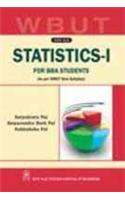 Statistics (for BBA Students, as Per WBUT New Syllabus): I