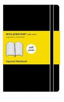 Moleskine Soft Cover Pocket Squared Notebook Black