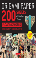 Origami Paper 200 Sheets Floating World 6 3/4 (17 CM)