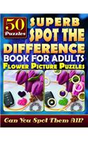 Superb Spot the Difference Book for Adults