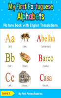 My First Portuguese Alphabets Picture Book with English Translations