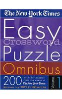 New York Times Easy Crossword Puzzle Omnibus Volume 1