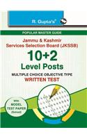 J&K Services Selection Board—10+2 Level Posts—Written Test Guide