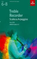 Treble Recorder Scales & Arpeggios, ABRSM Grades 6-8