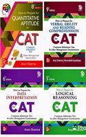 How to Prepare for the Cat Common Admission Test (Set Of 4 Books) By Arun Sharma And Meenakshi Upadhyay