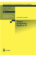 Theory of Operator Algebras III