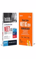 Arihant Test Drive 15 Practice Sets for NEET UG 2024 + Master Stroke NEET UG 2000+ Special Format MCQs Set of 2 Books For 2024 Exams