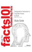 Studyguide for Introduction to Corporate Finance by Booth, ISBN 9780470837801