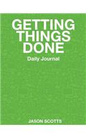 Getting Things Done Daily Journal