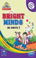 Navneet Semester Book Bright Minds-UKG Semester 2 SR.K.G.|English| Pre School Book|