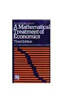 Introduction To A Mathematical Treatment Of Economics 3Rd Edition