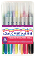 Studio Series Acrylic Paint Marker Set (12-Piece Set)