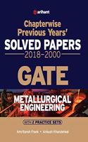 Metallurgical Engineering Solved Papers GATE 2019