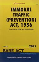 Commercial's Immoral Traffic (Prevention) Act, 1956