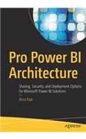 Pro Power Bi Architecture