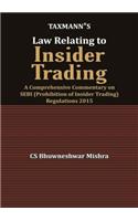 Law Relating to Insider Trading : A Comprehensive Commentary on SEBI ( Prohibition of Insider Trading ) Regulations 2015