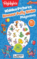 Dinosaur Puffy Sticker Playscenes