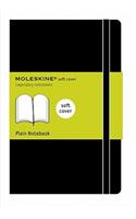 Moleskine Soft Cover Pocket Plain Notebook Black