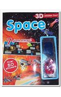 Space: 3D Sticker Fun