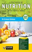 A Text Book of NUTRITION for First Year B.Sc Nursing