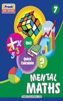 Frank EMU Books Mental Maths for Class 7 Practice Workbook with Fun Activities Based on NCERT Guidelines (Age 11 Years and Above)
