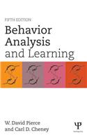 Behavior Analysis and Learning