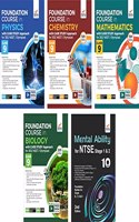 Foundation Course with Case Study Approach in Physics, Chemistry, Mathematics, Biology & Mental Ability for JEE/ NEET/ Olympiad Class 9 - 5th Edition