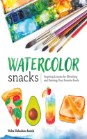 Watercolor Snacks