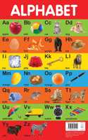 Alphabet  - Early Learning Educational Posters For Children: Perfect For Kindergarten, Nursery and Homeschooling (19 Inches X 29 Inches)