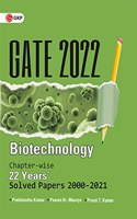 GATE 2022 - Biotechnology - 22 Years Chapter wise Solved Papers (2000-2021)