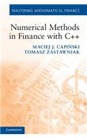 Numerical Methods in Finance with C++