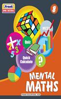 Frank EMU Books Mental Maths for Class 8 Practice Workbook with Fun Activities Based on NCERT Guidelines (Age 12 Years and Above)