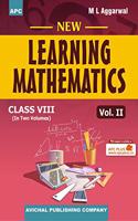 New Learning Mathematics (Vol. I & II) Class- VIII