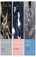 World's Greatest Original Classics : Frankenstein, The Dreamer and Other Stories and The Divine Comedy (Bundle of 3 Books) Unabridged Classics (Classics book set)