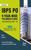 IBPS PO 9 Year-wise Preliminary & Main Exams Solved Papers (2011-19)